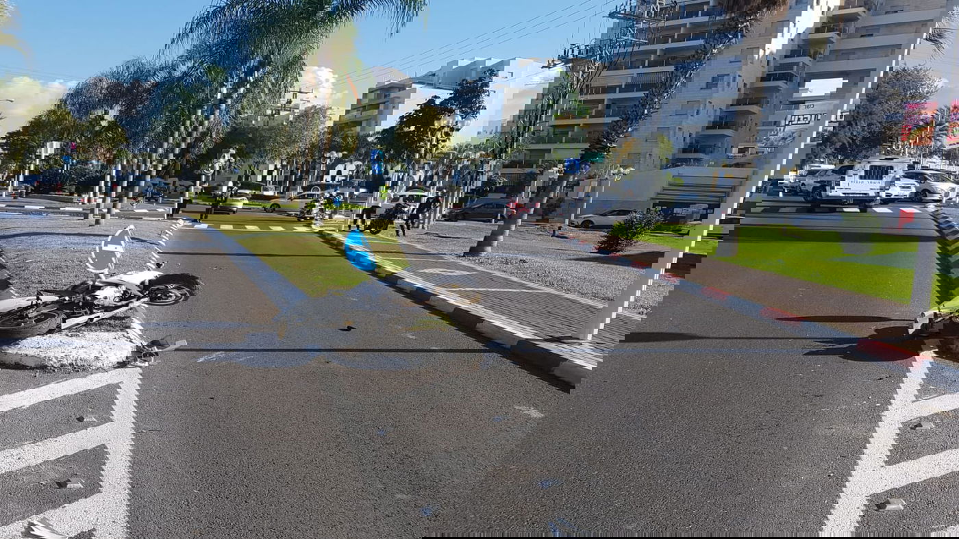 זירת התאונה