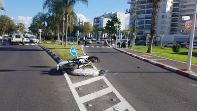 זירת התאונה