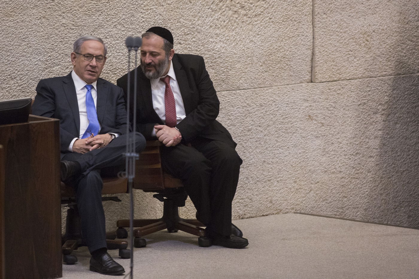 אריה דרעי ובנימין נתניהו