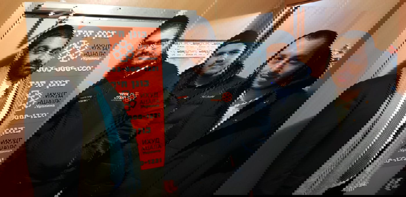 ח"כ מלכיאלי במרכז איחוד הצלה סמוך לקברו של ר' נחמן מברסלב