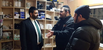 ח"כ מלכיאלי בביקור במוקד