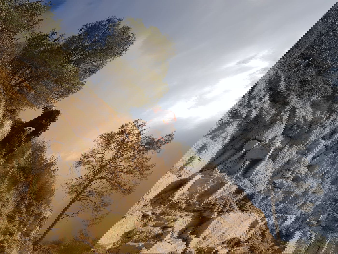 בת 55 נלכדה על מצוק בבית שמש. צפו בחילוצה