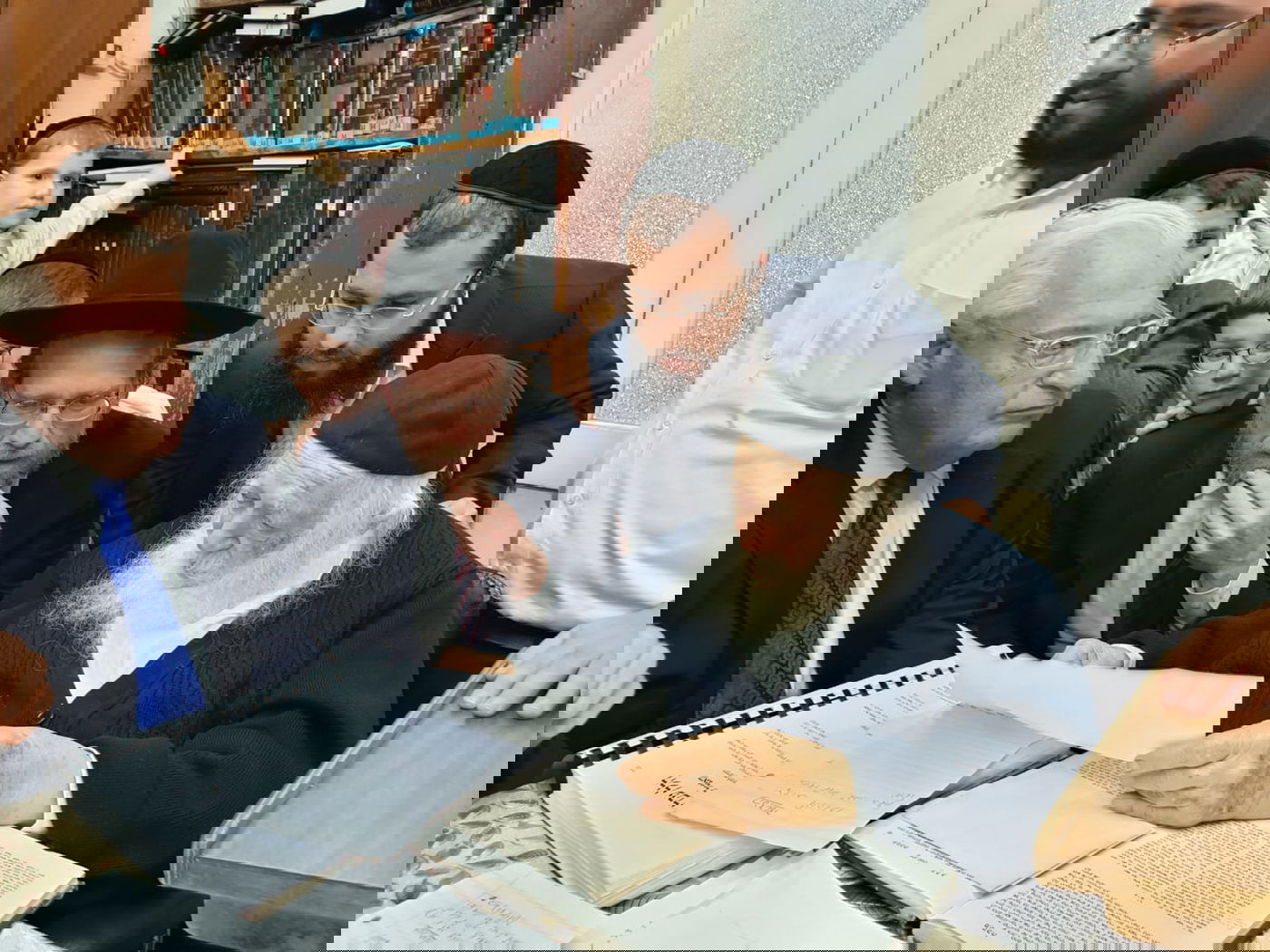 פרידמן אצל הגר"ח, הערב