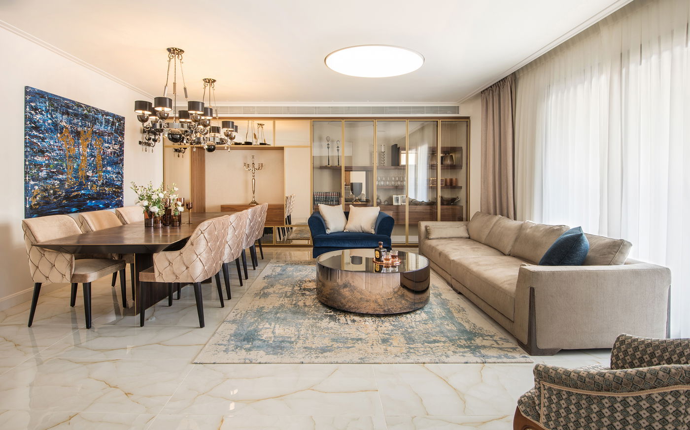 הדירה לדוגמא בפרוייקט היוקרה ג'רוזלם אסטייטס