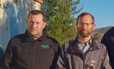 יוסי דגן וישראל גנץ