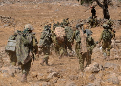 חיילי צה"ל מתאמנים, ארכיון