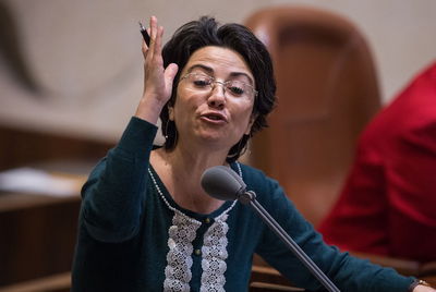 זועבי, היום. נאום אחרון?