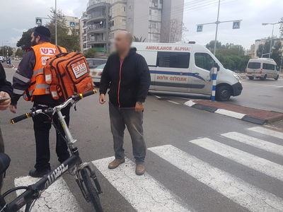 זירת התאונה