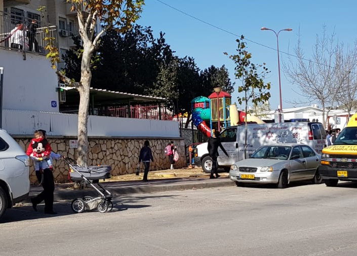 כוחות ההצלה בזירת האסון