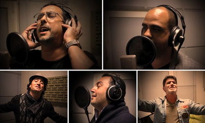 מיכאל פרץ, ליאור אלמליח, בנימין בוזגלו, מייק קרוצ'י ואריק משעלי - יא בבא