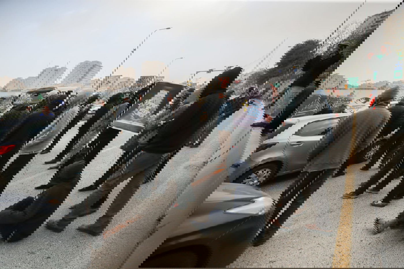 תיעוד: פעילי ימין הפגינו נגד מעצר החשודים