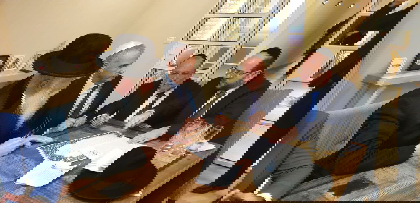 הרב והנשיא: תיעוד מחתונת בן שר האוצר משה כחלון