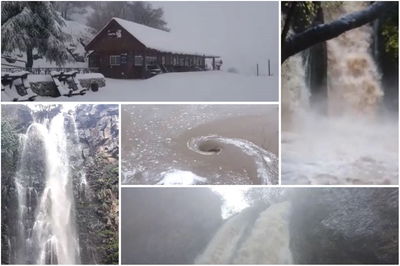 השלג בחרמון והזרימה בבניאס, בזוויתן, בג'ילבון והתנור