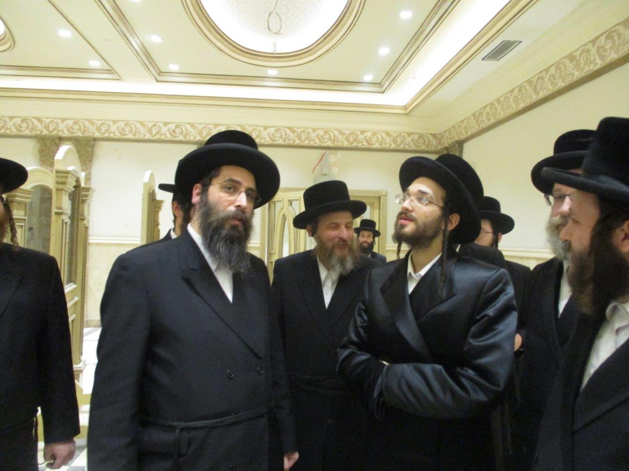 תיעוד: הביקור הרשמי של נכד הרבי מבעלזא בלונדון