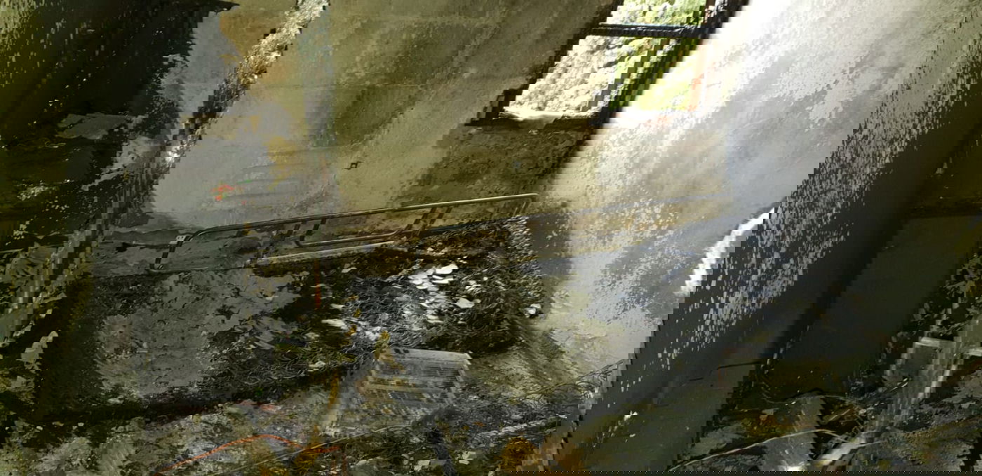 השריפה בצפת נגרמה בגלל תנור ספירלה