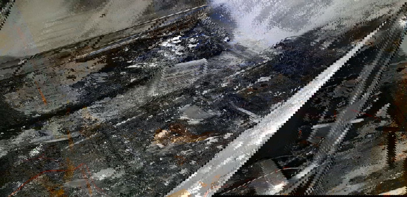 השריפה בצפת נגרמה בגלל תנור ספירלה