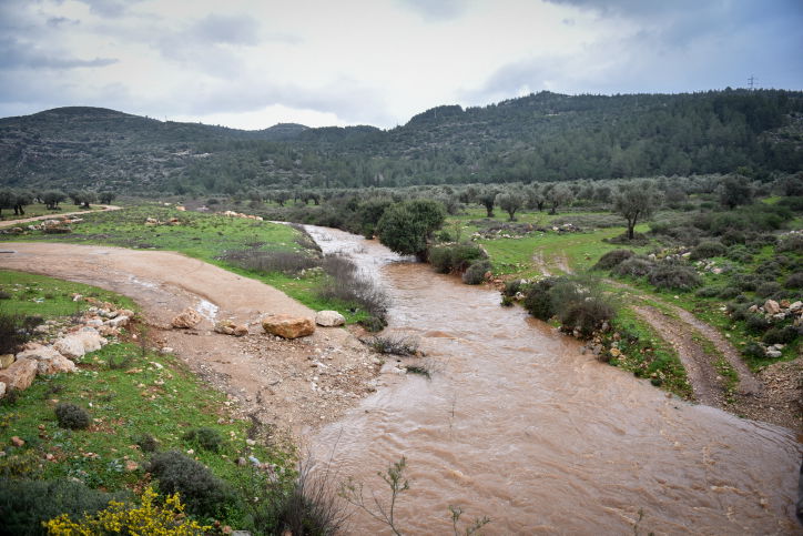 נחל חילזון בו טבע אתמול חייל צה"ל
