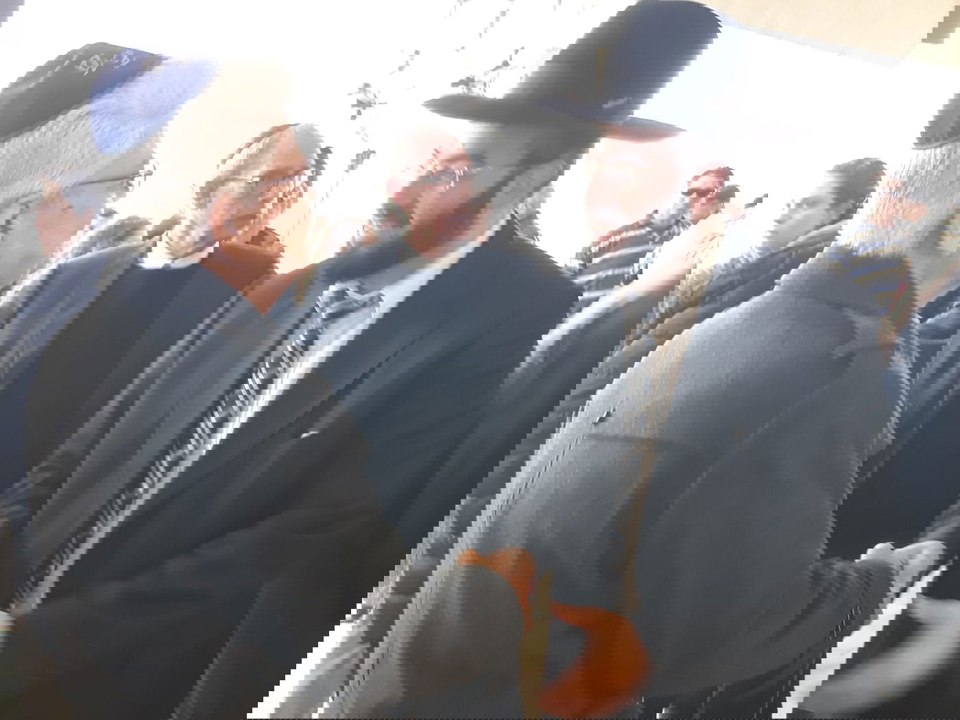 רבה של סביון מקבל את פניו של השר לשעבר מר משה לוי