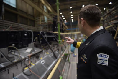 הצוללת בתצוגה