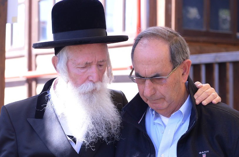 הגרי"ד גרוסמן עם אורי דורי ז"ל