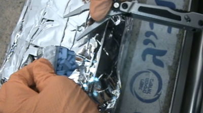 כך נעצר בנתב"ג חשוד בהברחת סמים. צפו