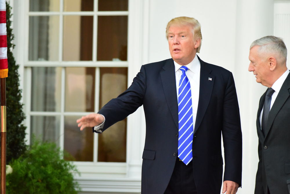 הנשיא טראמפ בבית הלבן