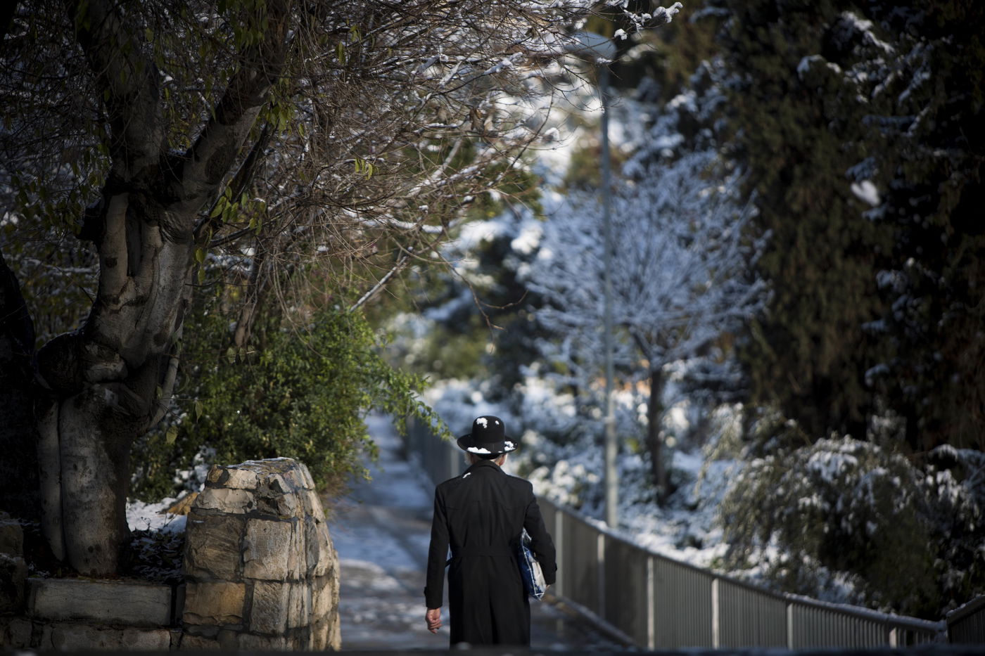 שלג בירושלים