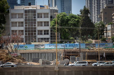 אתר הבנייה של 'גשר יהודית'