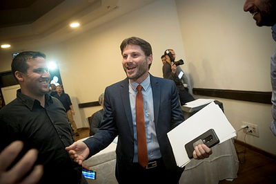 סמוטריץ ברגעים שלאחר בחירתו