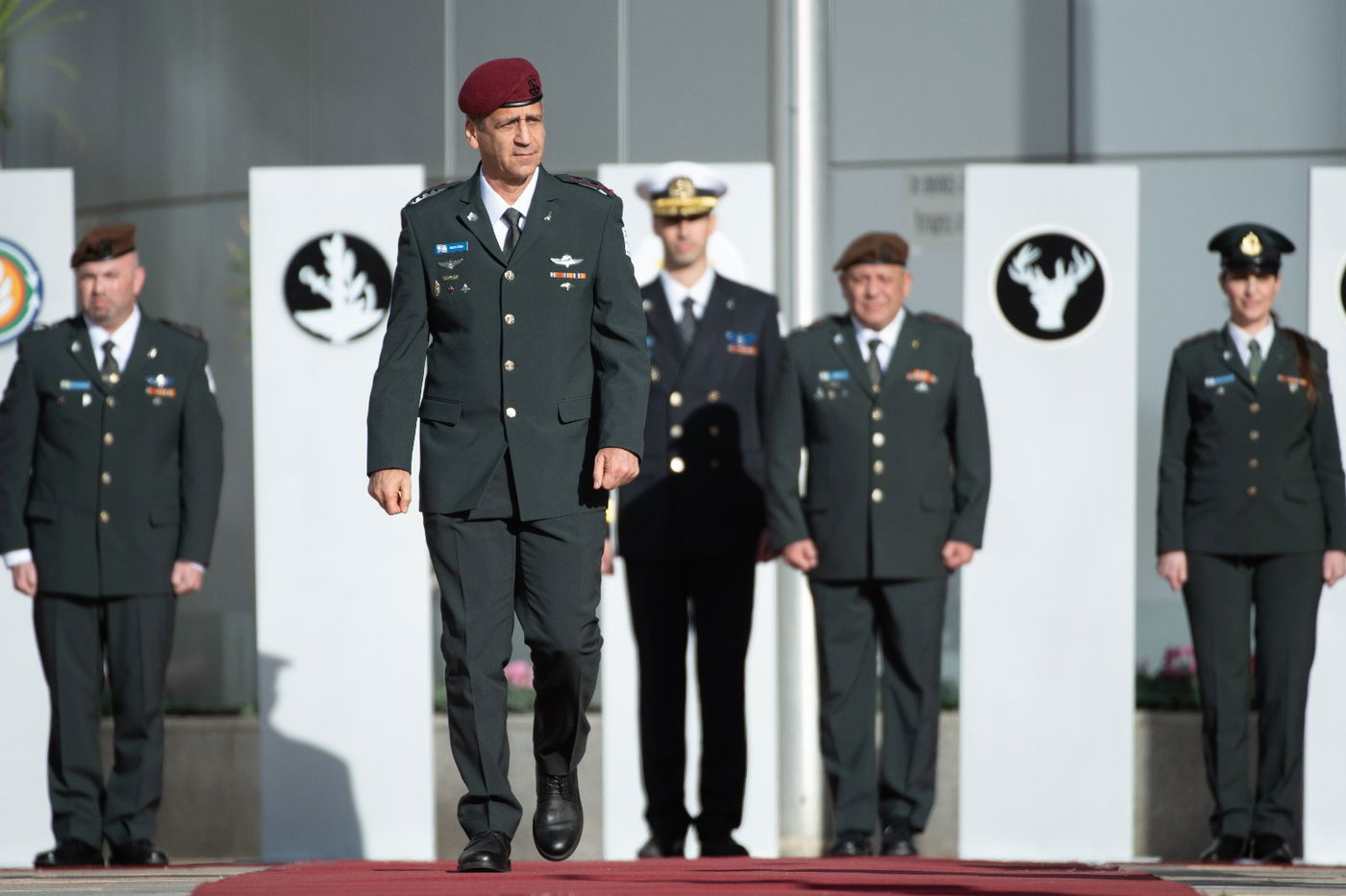 קבלת הפנים בקריה לרב-אלוף אביב כוכבי • צפו