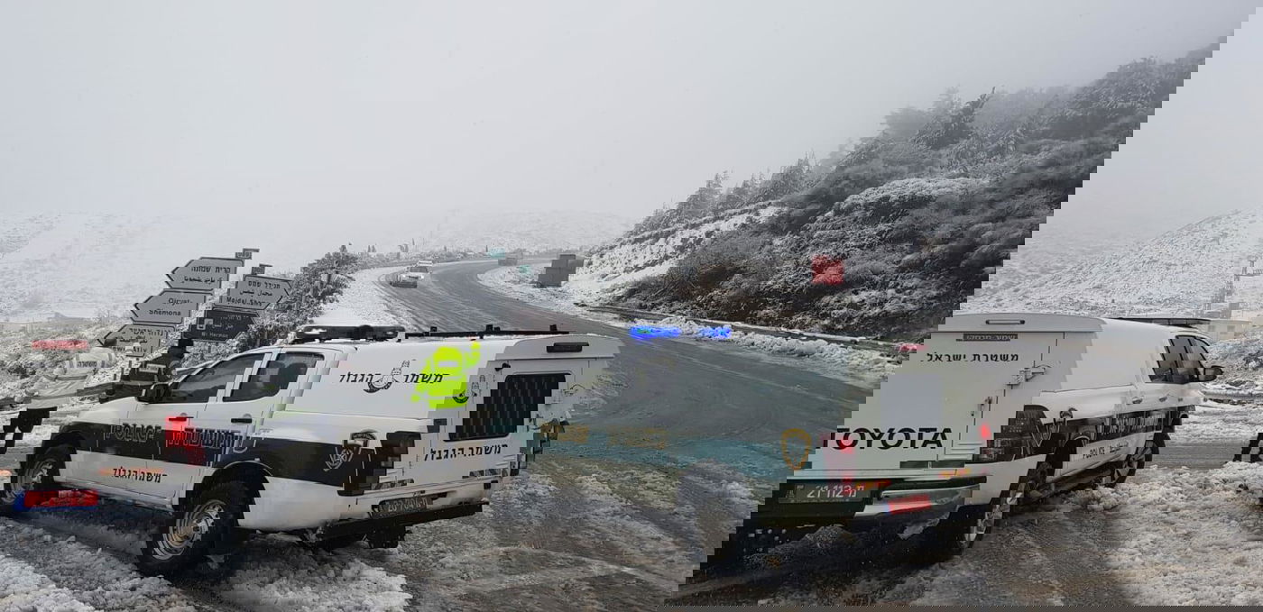 כך המשטרה נערכת לקראת השלג הירושלמי