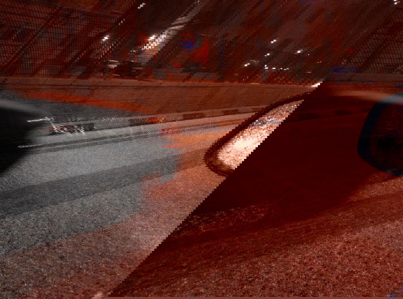 השלג כבר הגיע לירושלים - וחסם את הדרכים לביתר עילית