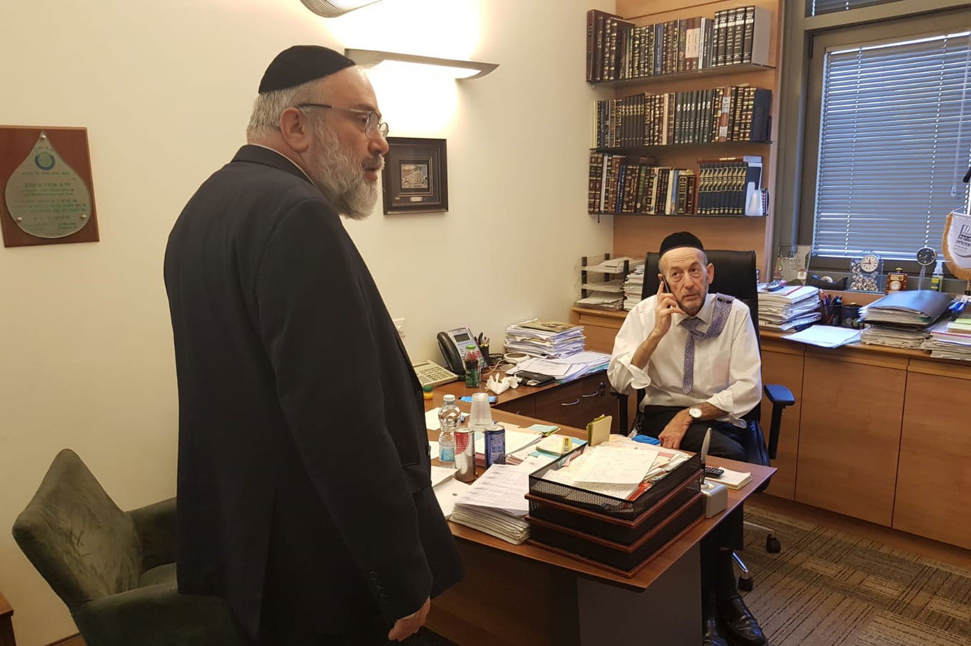 בכירי 'דגל' לקראת החתימה על ההסכם