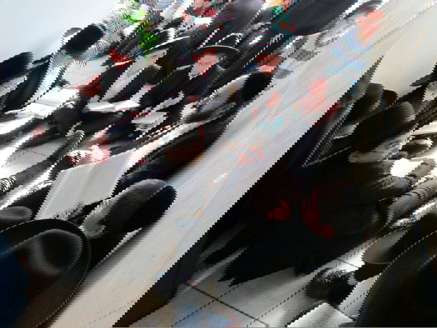 ילדי החיידר לומדים בעיריית אלעד