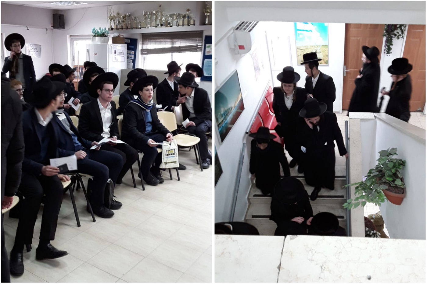 ההתייצבות, הבוקר