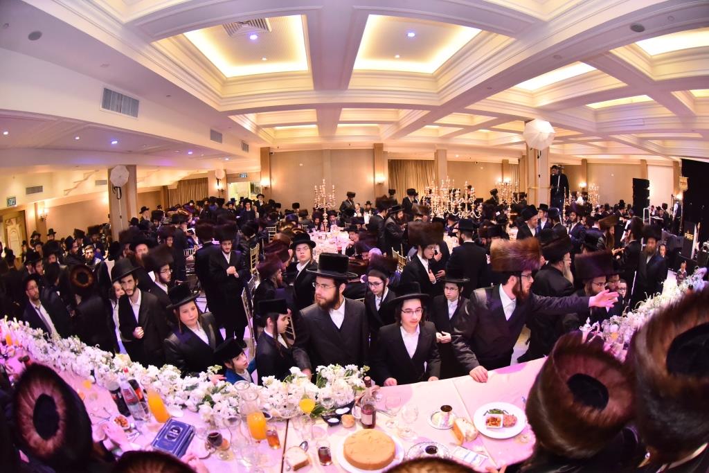 שמחת החתונה בחצר הקודש טאלנא • צפו