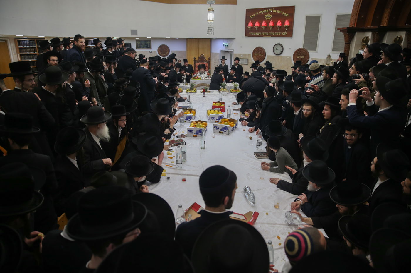 האדמו"ר מקאליב בטיש ט"ו בשבט • גלריה