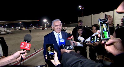 נתניהו המריא לצ'אד ותקף את מנדלבליט