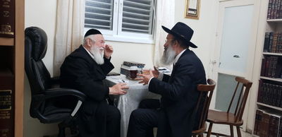 רובינשטיין אצל הרב זילברשטיין