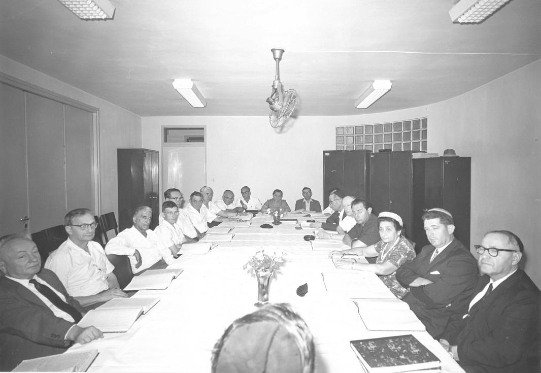 1/7/1965 שעור בגמרא בכנסת בסיום הכנסת החמישית