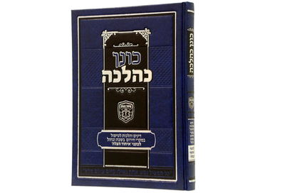 עטיפת הספר 'כונן כהלכה'