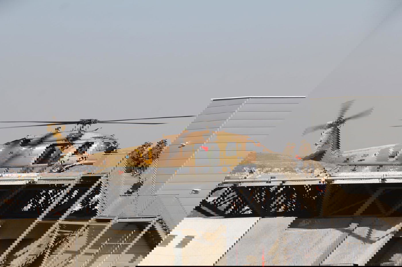 חיל האוויר בדק את מנחת המסוקים ב'הדסה' • צפו