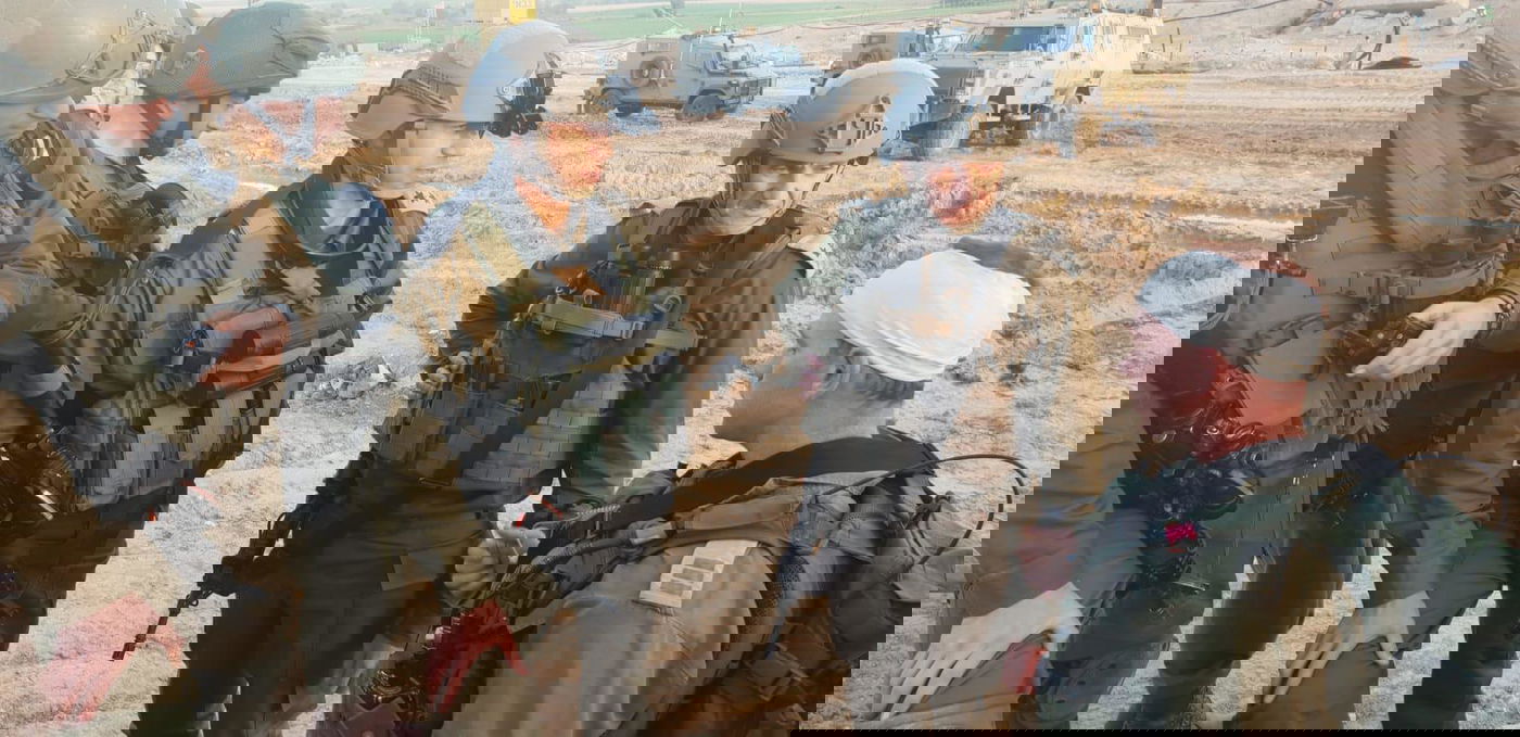 הרמטכ"ל אביב כוכבי סייר בגבול רצועת עזה