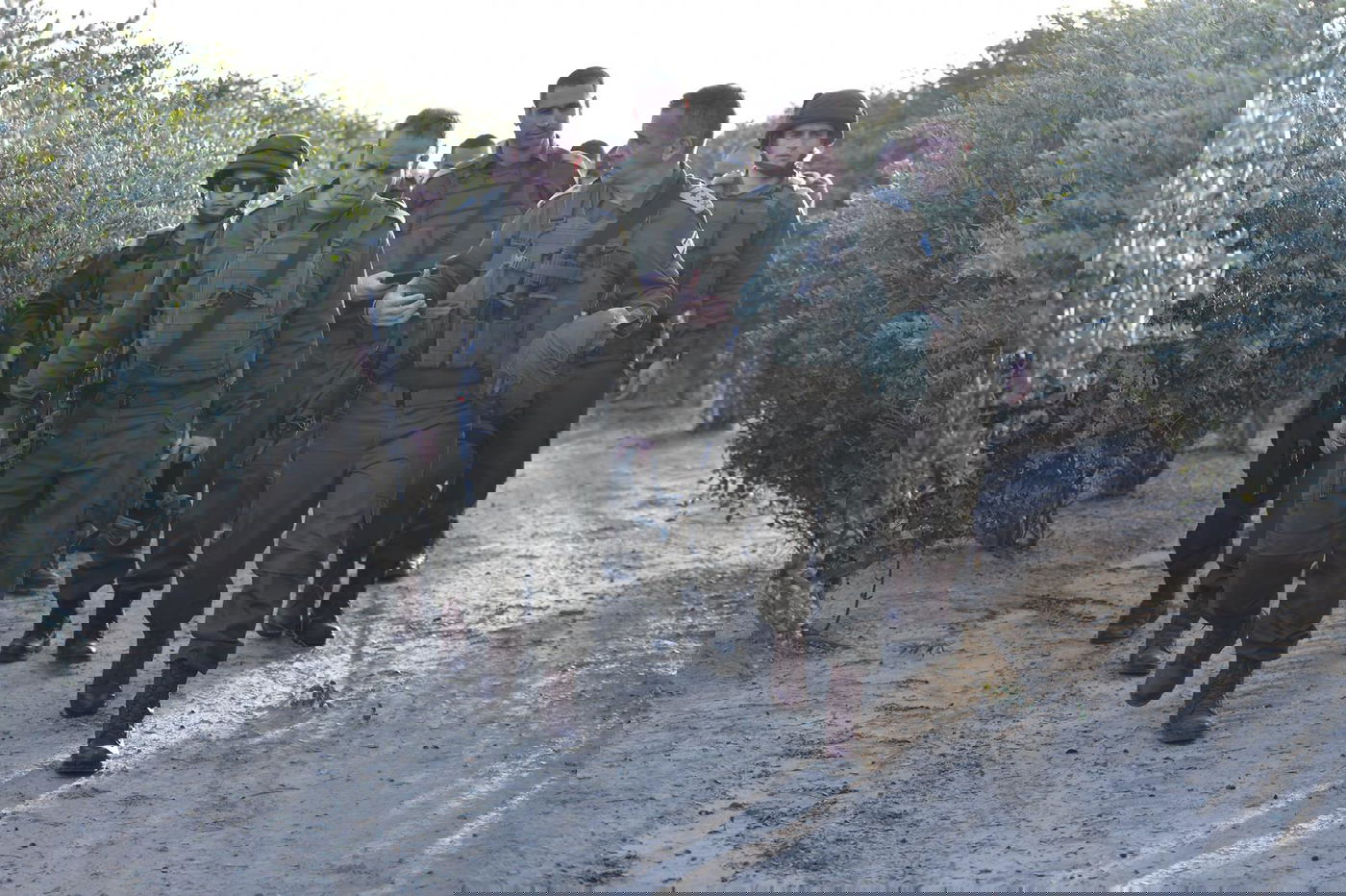 הרמטכ"ל אביב כוכבי סייר בגבול רצועת עזה