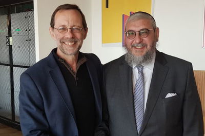 אמסלם ופייגלין, הערב