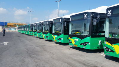 צי הרכבים החשמליים של אגד