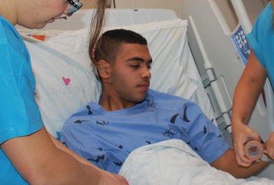 מוחמד, בבית החולים