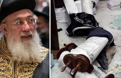 הגר"ש עמאר והפוגרום בבית הכנסת