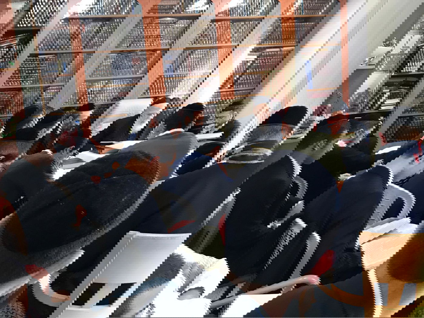 נשיא המועצת מסר שיעור - למרות חולשתו • תיעוד