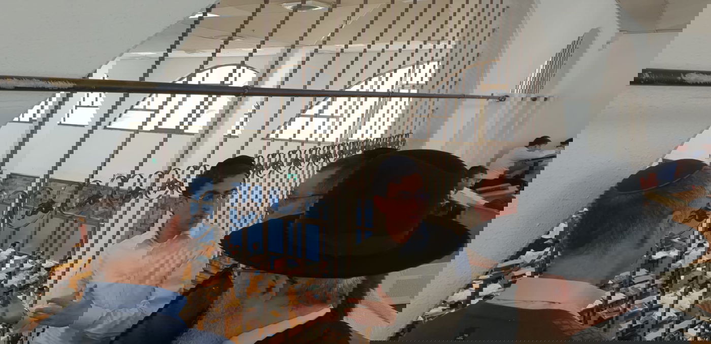 בכירי משרד הביטחון סיירו בישיבת חברון